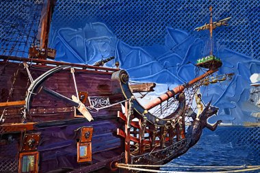 Liman fotoğrafçılığında Gdynia korsan gemisi