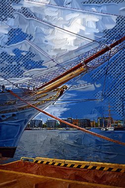 Liman fotoğrafçılığında Gdynia Yelkenli Fırkateyni