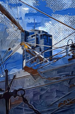 Liman fotoğrafçılığında Gdynia Yelkenli Fırkateyni