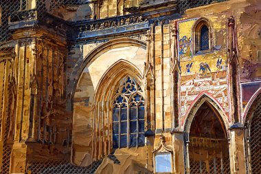 Prag 'daki St. Vitus Katedrali, antika antika