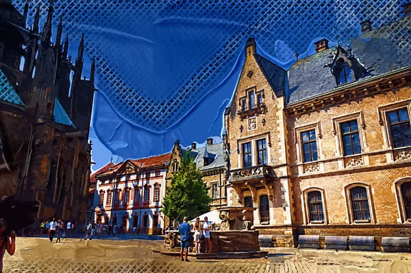 Prag 'daki St. Vitus Katedrali, antika antika