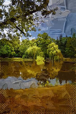 Frederic Chopin Anıtı. Varşova Lazienki Parkı, Polonya