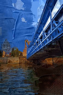 Wroclaw 'daki Grunwald Köprüsü, Polonya antika.