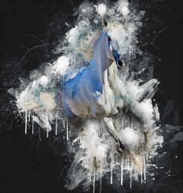 Renkli at resmi grunge resmi