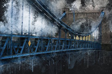 Wroclaw City Poland antika sanat eskizi çizimi