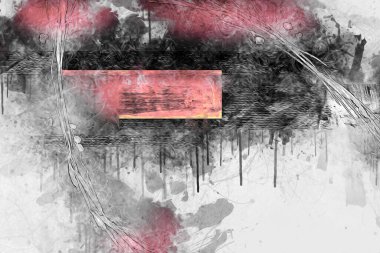 soyut renk tasarımı sanat illüstrasyonu