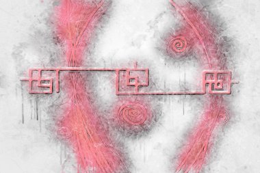 soyut renk tasarımı sanat illüstrasyonu