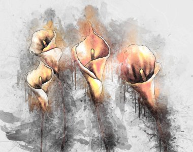 Resim resimli klasik arkaplan