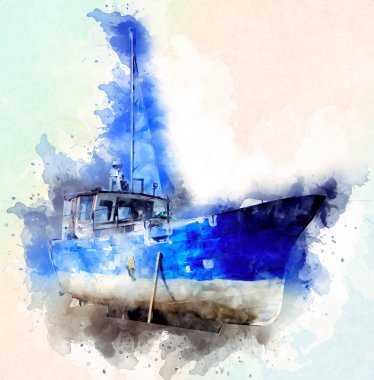 Askeri gemi, Atlantik Denizi 'nin engebeli çizimlerinden geçiyor.