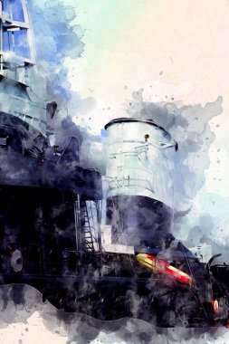 Savaş gemisi deniz illüstrasyonu antika sanat eseri çizimi