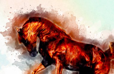 Renkli at resmi grunge resmi