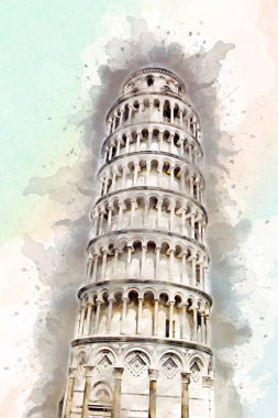 Roma İtalya sanatı eskiz çizimi eğlenceli tasarım antika retro