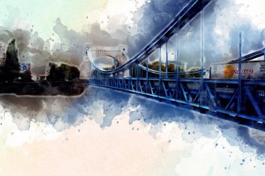 Wroclaw City Poland antika sanat eskizi çizimi