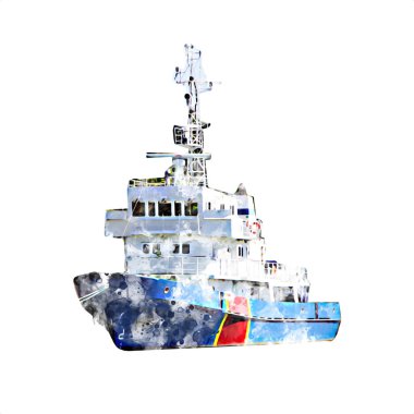 Yelkenli tekneler rıhtıma, liman sanatı illüstrasyonları klasik