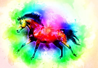 Renkli at resmi grunge resmi