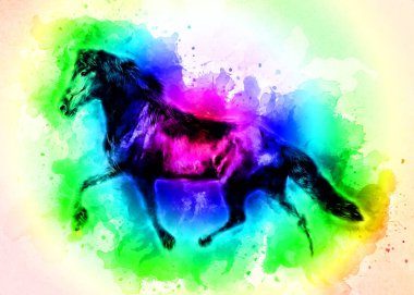 Renkli at resmi grunge resmi