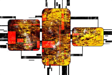 soyut renk tasarımı sanat illüstrasyonu