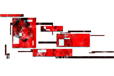 soyut renk tasarımı sanat illüstrasyonu