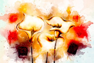 Resim resimli klasik arkaplan