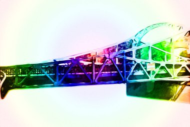 Wroclaw City Poland antika sanat eskizi çizimi