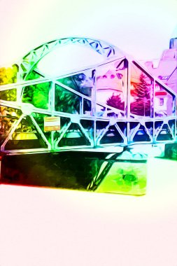 Wroclaw City Poland antika sanat eskizi çizimi