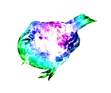 Serçe kuşu klasik illüstrasyon sanatı eskiz çiziyor antika eski