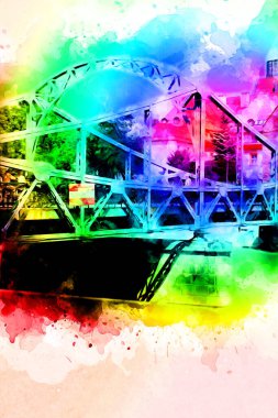 Wroclaw City Poland antika sanat eskizi çizimi