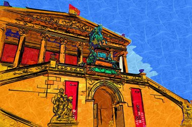 Altes Müzesi, Eski Müze, Müze Adası, Berlin, Almanya