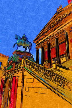 Altes Müzesi, Eski Müze, Müze Adası, Berlin, Almanya