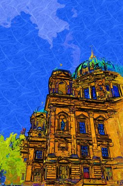 Berlin Katedrali. Berlinli Dom. Berlin, Almanya