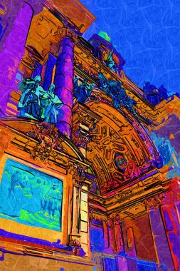 Berlin Katedrali. Berlinli Dom. Berlin, Almanya