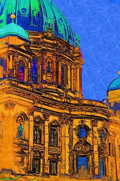 Berlin Katedrali. Berlinli Dom. Berlin, Almanya