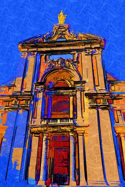 Assisi yakınlarındaki Santa Maria degli Angeli Bazilikası 'na bakın.