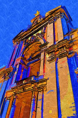 Assisi yakınlarındaki Santa Maria degli Angeli Bazilikası 'na bakın.