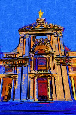 Assisi yakınlarındaki Santa Maria degli Angeli Bazilikası 'na bakın.