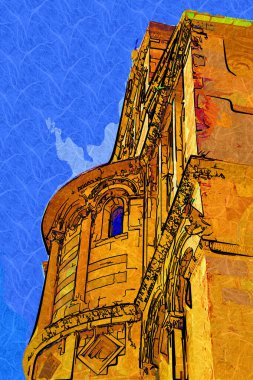 Pisa Piazza Miracoli İtalya Kulesi Kilisesi