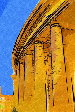 Vatikan Sanat Fotoğrafçılığı Roma İtalya Görünümü