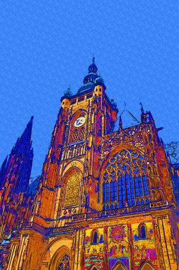 Prag 'daki St. Vitus Katedrali, antika antika