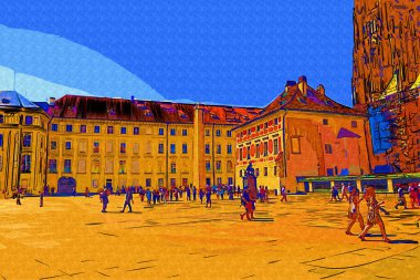 Prag 'daki St. Vitus Katedrali, antika antika