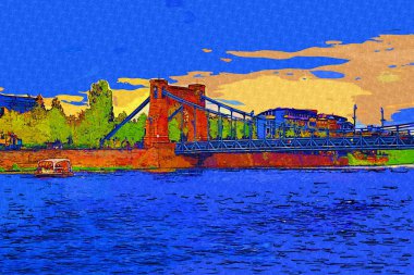 Wroclaw 'daki Grunwald Köprüsü, Polonya antika.