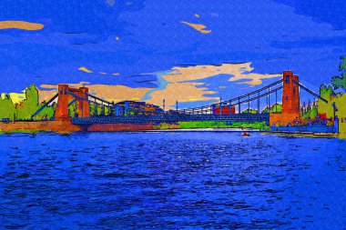 Wroclaw 'daki Grunwald Köprüsü, Polonya antika.