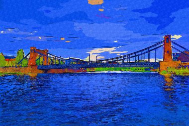 Wroclaw 'daki Grunwald Köprüsü, Polonya antika.