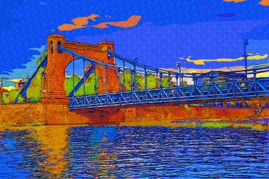 Wroclaw 'daki Grunwald Köprüsü, Polonya antika.