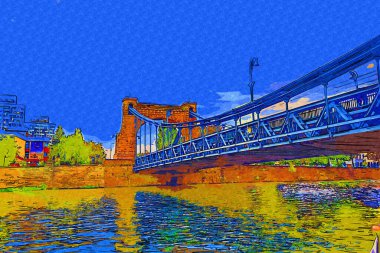 Wroclaw 'daki Grunwald Köprüsü, Polonya antika.