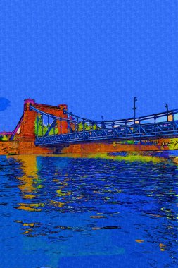 Wroclaw 'daki Grunwald Köprüsü, Polonya antika.