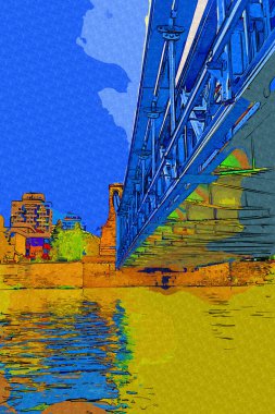 Wroclaw 'daki Grunwald Köprüsü, Polonya antika.