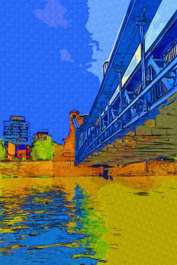 Wroclaw 'daki Grunwald Köprüsü, Polonya antika.