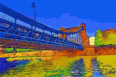 Wroclaw 'daki Grunwald Köprüsü, Polonya antika.