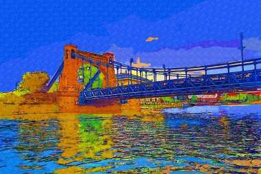 Wroclaw 'daki Grunwald Köprüsü, Polonya antika.