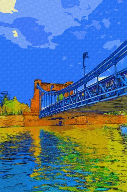 Wroclaw 'daki Grunwald Köprüsü, Polonya antika.